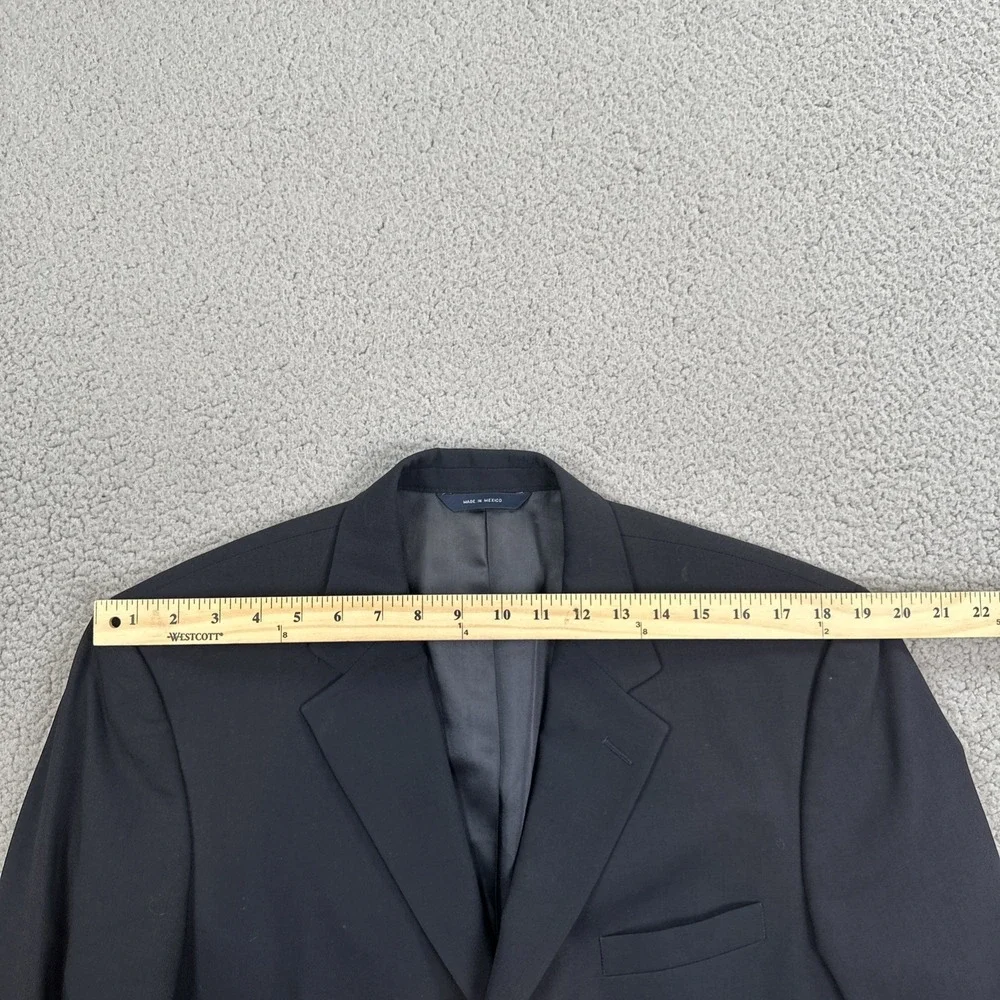 Brooks Brothers Blazer Men 41L 3 Button Worsted Wool Sport Coat